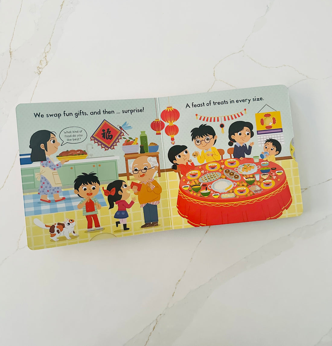 Busy Chinese New Year: The perfect gift to celebrate the Year of the Dragon with your toddler! - a Push, Pull and Slide book