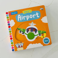 Busy Airport - Push, Pull and Slide book