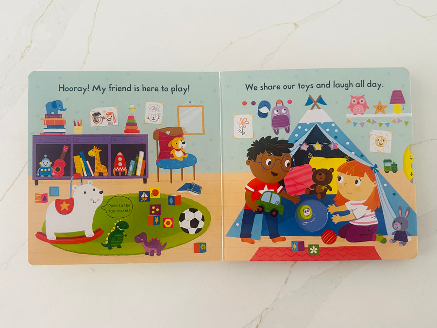 Busy Friends: Push Pull and Slide book