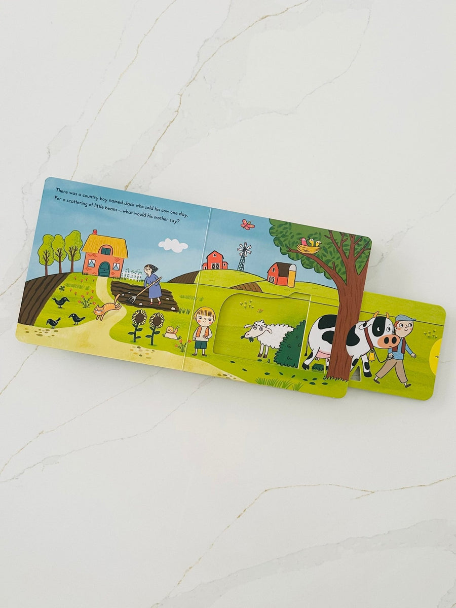 Jack and the Beanstalk: A Push, Pull and Slide book by Natascha Rosenberg - Wondertivity