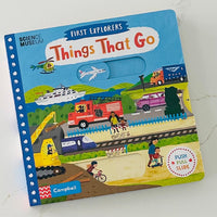 Things That Go: A Push, Pull,Slide book by Christiane Engel - Wondertivity